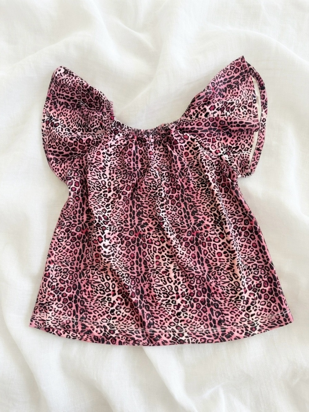 Girls Cowboy Hardware Cowgirl Hot Pink Leopard Shirt | 3T